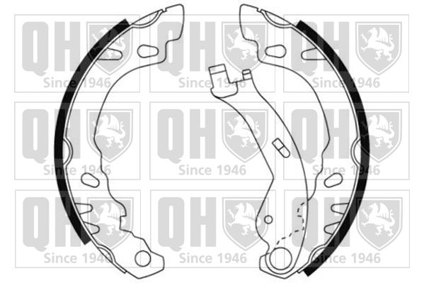 QUINTON HAZELL Piduriklotside komplekt BS1166